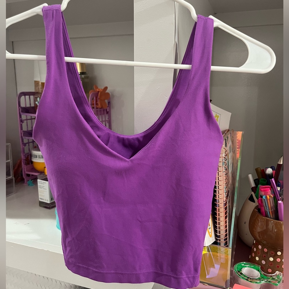 lululemon align tank size 2 magenta